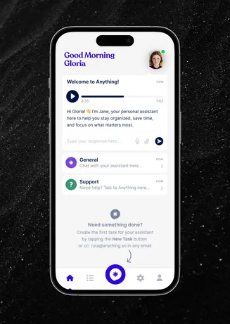 Disseny UI app Anything