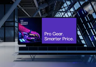 Disseny de marca plataforma musical Soundsmarket