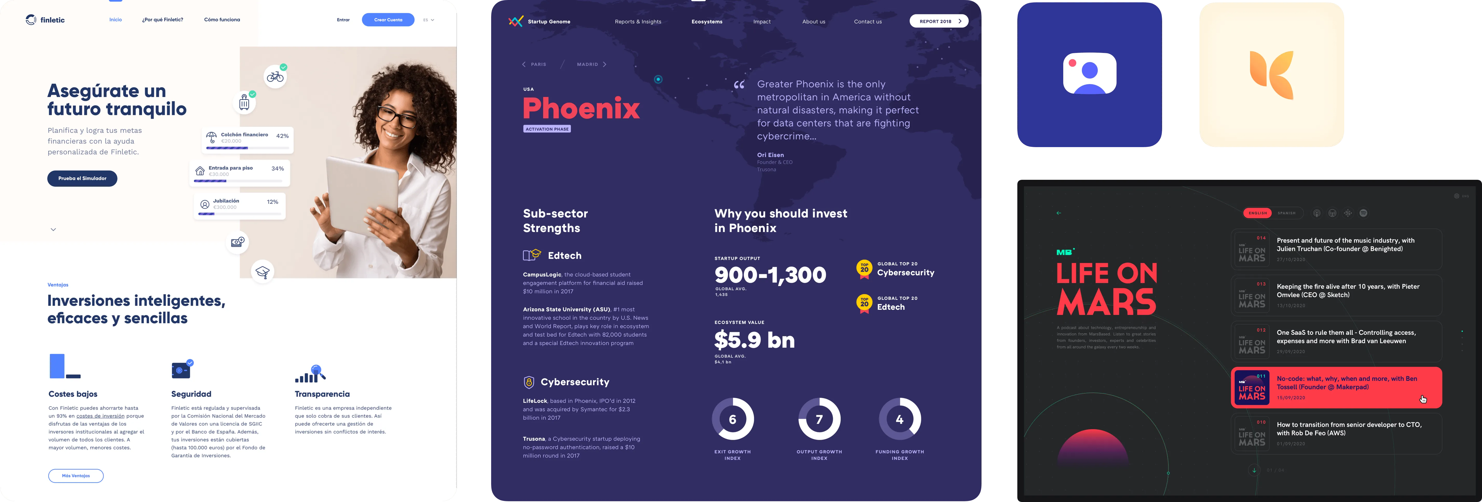 Trabajos Diseño UI / Diseño UX